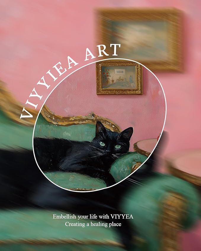 VIYYIEA Vintage Gold Framed Wall Art - Image 4