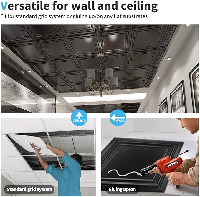 Art3d PVC Ceiling Tiles - Image 6
