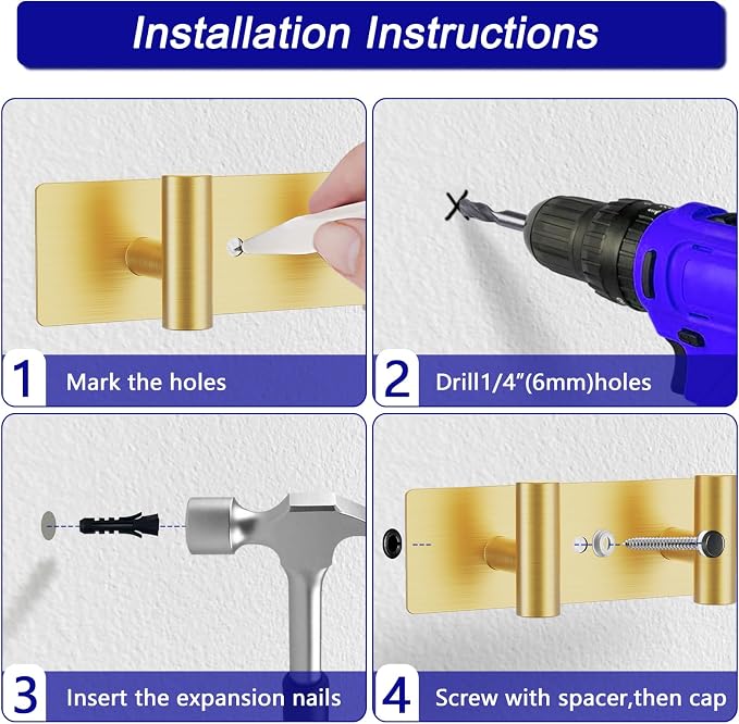 Bntuk Coat Rack Wall Mount - Image 6