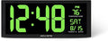 AcuRite 75155M 14.5" Large Green LED Digital Clock Inch by AcuRite