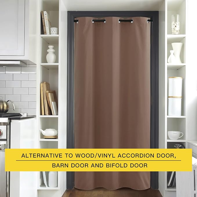 NICETOWN Sound Reducing Room Divider Curtain Screen Partition, Function Thermal - Image 4