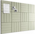 Bumusty Large Cork Board Alternative-48 x 36" Felt Bulletin Board Tiles by BUMUSTY