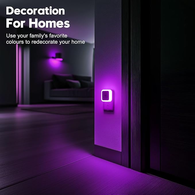 Sujeet Night Light, Night Lights Plug into Wall 8-Pack, Nightlight Plug in - Image 5