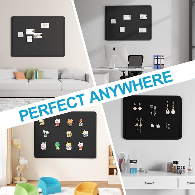 Large Felt Bulletin Board for Wall, Soft Felt Cork Board for Office, Home - Image 7