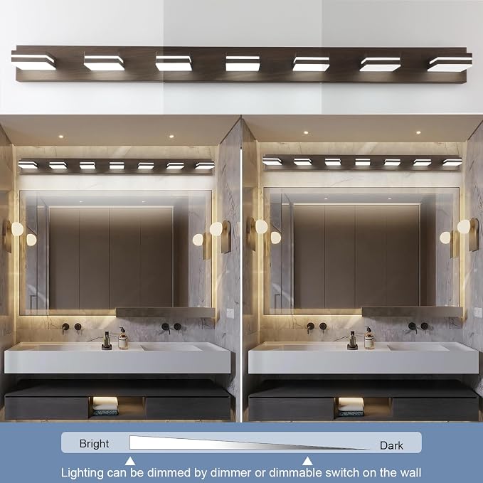 SineRise LED Modern Bathroom Vanity Light Fixtures - Image 3