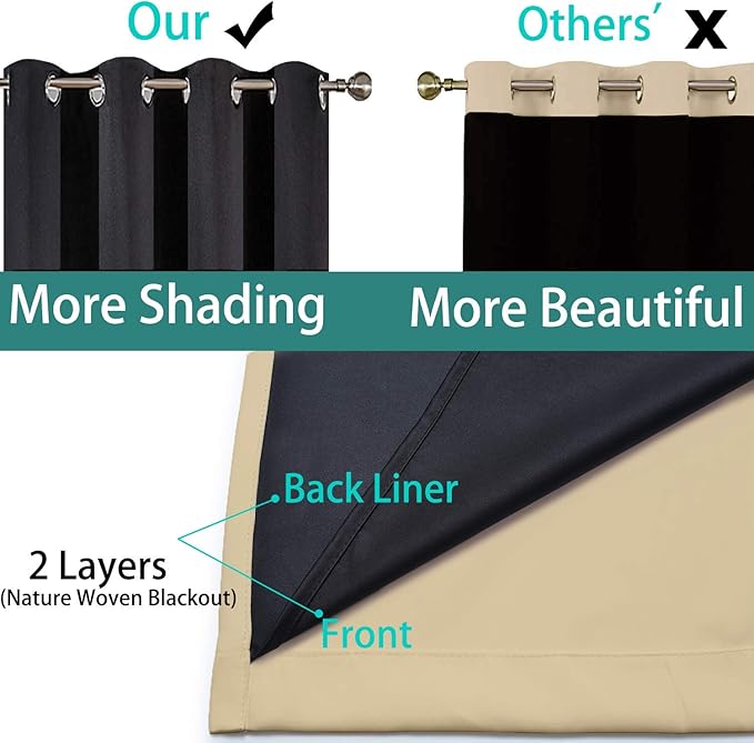 Yakamok 100% Blackout Curtains - Image 5