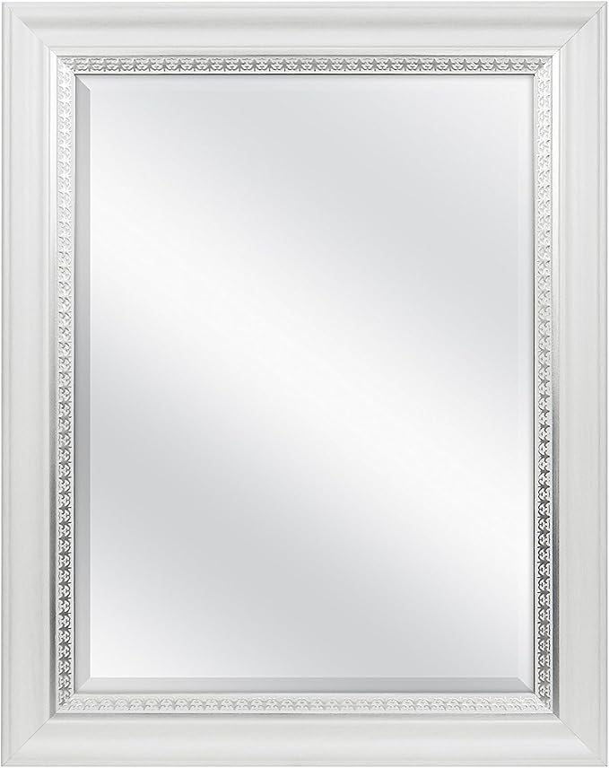 MCS 23x29 Large Wall Mirror, Vertical & Horizontal Wall Hanging Mirror by MCSIndustriesInc