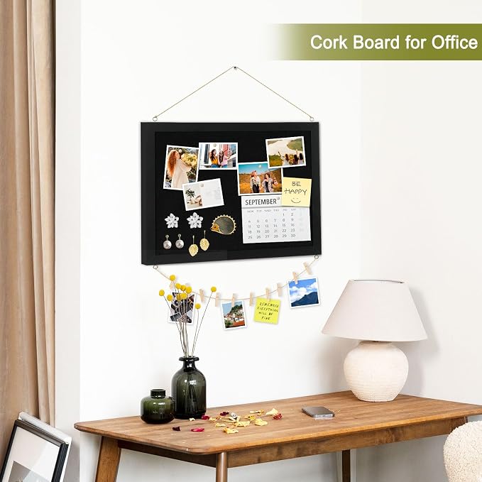 Double-Sided Black Cork Board - Image 7