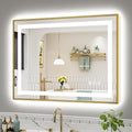 40x30 Inch LED Bathroom Mirror by Briivuemodernmirrors