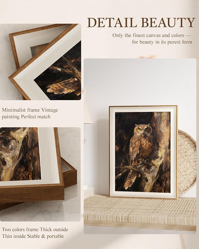VIYYIEA Vintage Framed Wall Art - Image 3