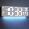 MASHI 2026 Upgrade Digital Wall Clock, Auto-Dimming Wall Clock by MASHI