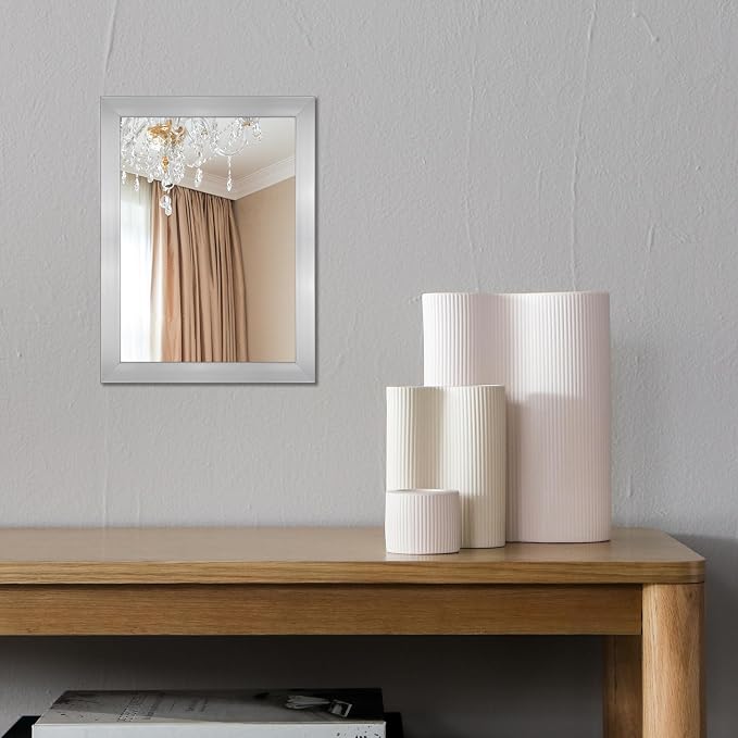 Ruomeng Wall Mirror Rectangle Decorative Mirror 12" x 16" - Image 6
