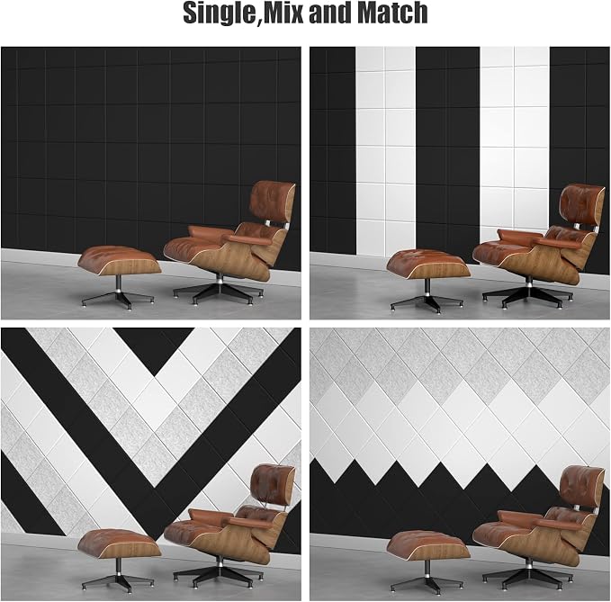 Sonicism 18 Pack Acoustic Wall Panels - Image 2