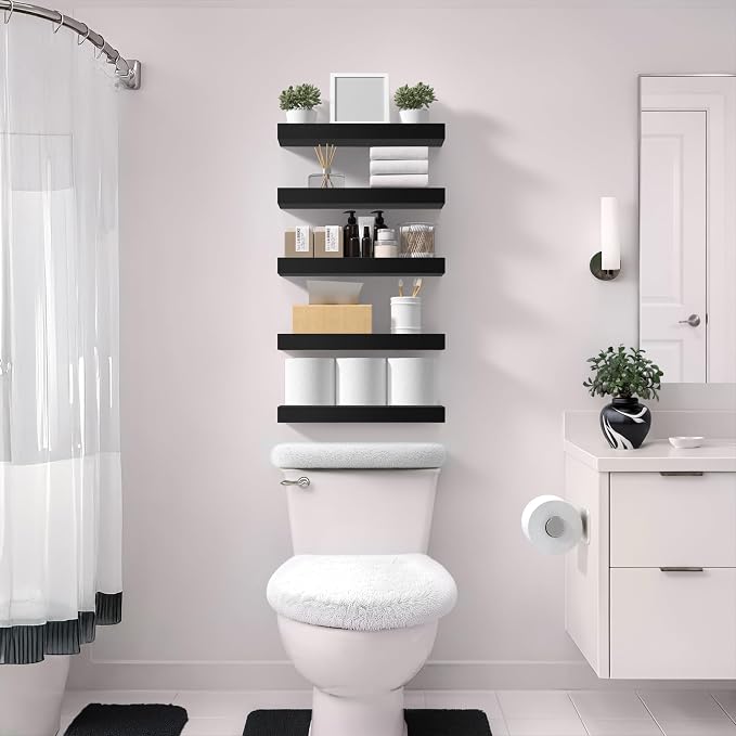 Sorbus Floating Shelves for Wall – 16 Inch Floating Shelf for Kitchen, Living - Image 2