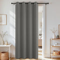 Joydeco Blackout Door Curtain for Doorway Privacy 78 Inches Long, Grommet by JOYDECO