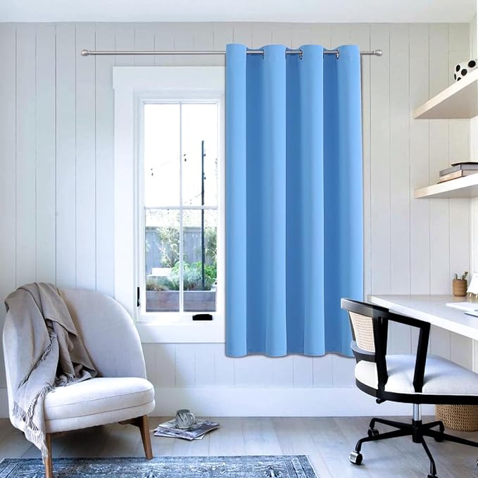 ChrisDowa Blackout Curtains 36 Inches Long by ChrisDowa