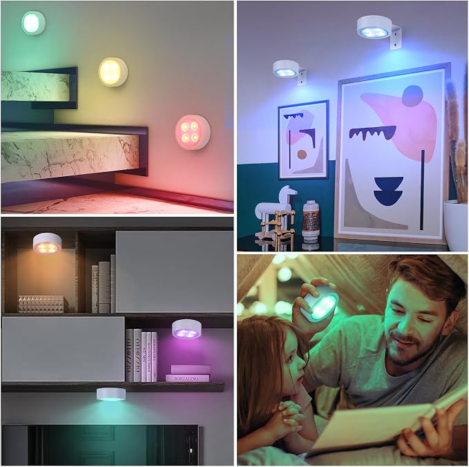 4-Pack Picture Light Battery Operated - Image 7
