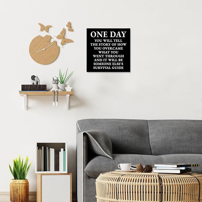 Inspirational Quotes Wall Art Decor, Motivational Success Canvas Painting - Image 5