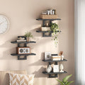 HOOBRO Floating Shelves, 15 Inch Wall Shelf Set of 3, Wall Mounted Storage by HOOBRO
