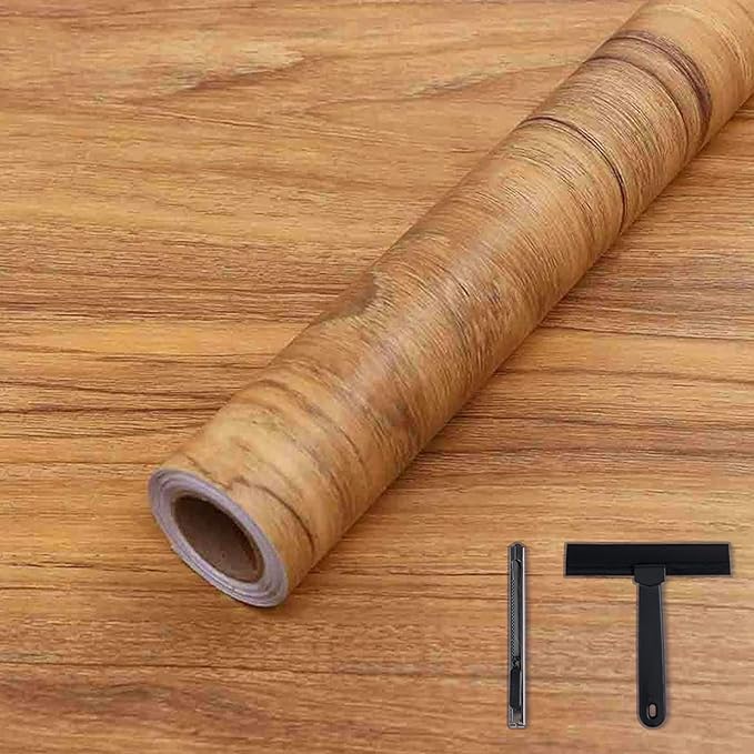 COSNIGHT Wood Grain Contact Paper by COSNIGHT