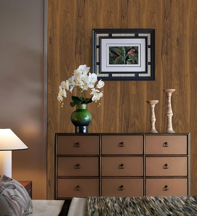Abyssaly Wood Contact Paper, Self Adhesive Waterproof Wall Paper - Image 4