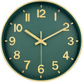 Wall Clock, 8 Inch Wall Clocks Battery Operated, Modern Non Ticking Silent by MABPEDO