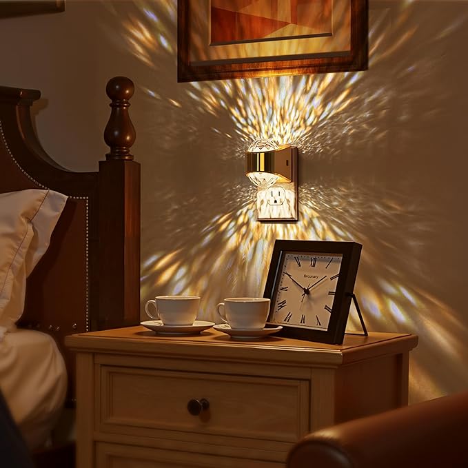 Briignite Night Light, LED Projector Night Light, Soft White - Image 5