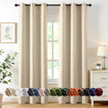 MIULEE Blackout Curtains for Bedroom Living Room 2 Panels, Thermal Insulated by MIULEE