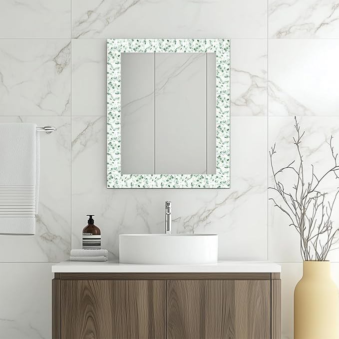 HOMETITUTE Wallpaper Border Peel and Stick Wall Decor PVC Botanical Wall Border - Image 3