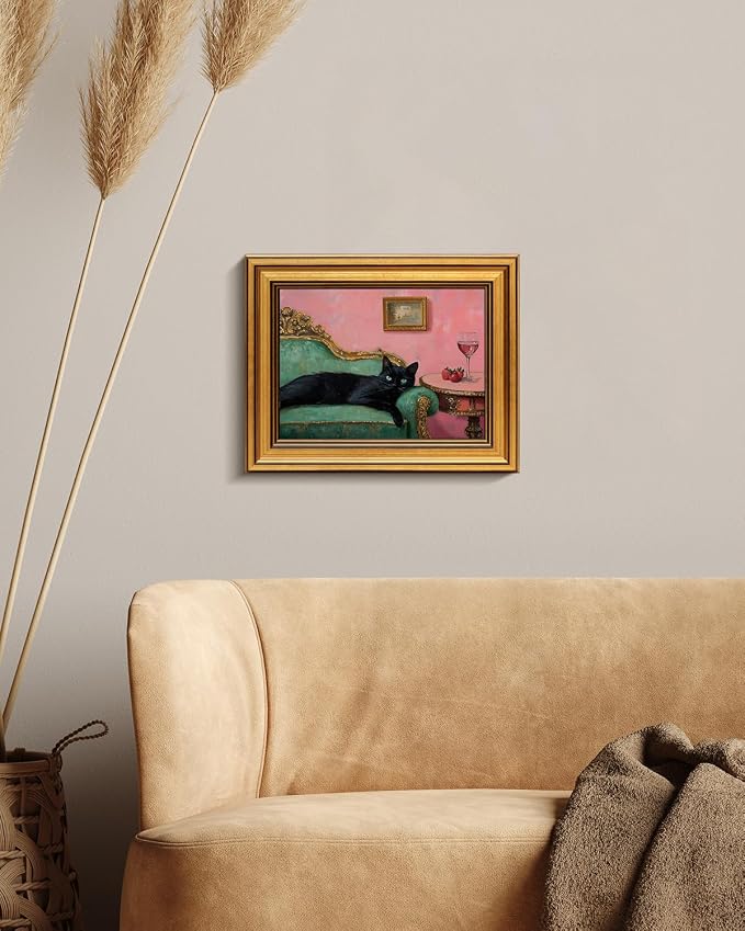 VIYYIEA Vintage Gold Framed Wall Art - Image 6
