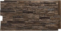EverStone Canyon Ridge Faux Stone Panel, 45 3/4"W x 24 1/2"H x 1 1/4"D by EkenaMillwork
