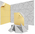 18 Pack Acoustic Panels with Self-Adhesive, Sound Panels High Density, by ROOME