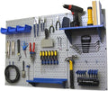Wall Control Pegboard Organizer 4 ft. Metal Pegboard Standard Tool Storage Kit by Wall+Control