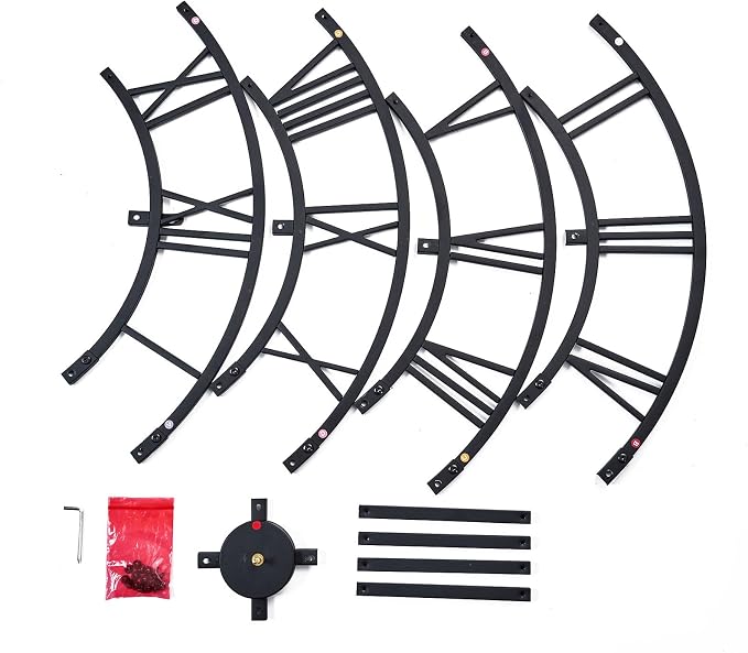 48 inch Large Wall Clock for Living Room Decor – Easy-Assembly Silent - Image 5