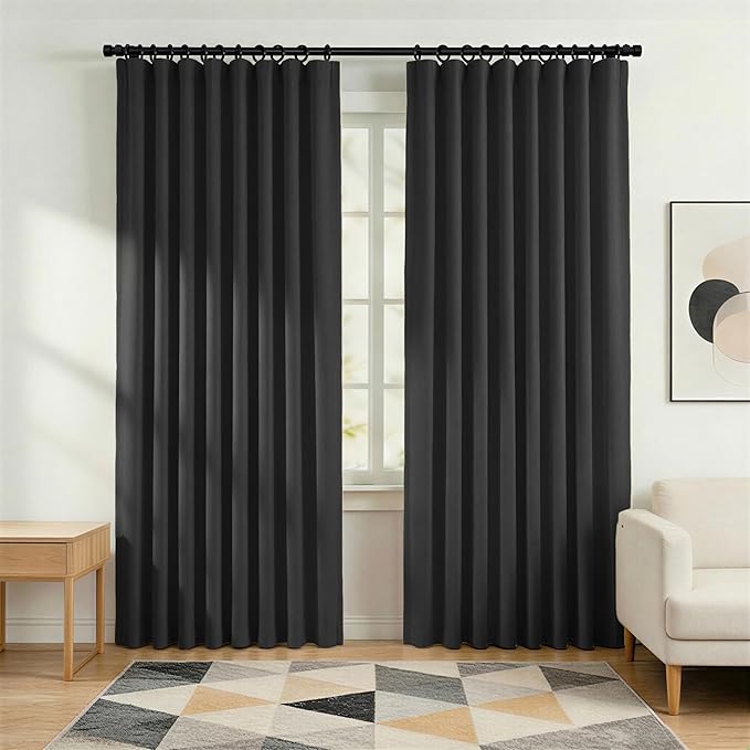 hoeflife Blackout Curtains for Bedroom Room Darkening Curtains for Living Room by Hoeflife