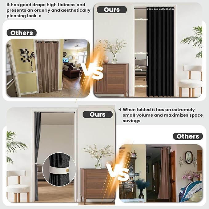 AJAZZ Blackout Accordion Door - Image 4