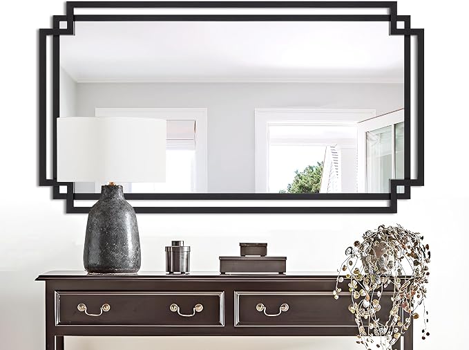 28" x 55" Living Room Mirror for Wall Decor, Large Decorative Mirror by AutdotWallMirrors