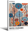 Yayoi Kusama Framed Wall Art 20x30in Vintage Japanese Painting Posters Tokyo by Heltrappe