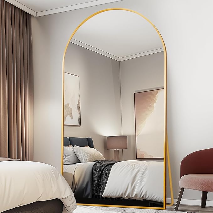 Beauty4U 76" x 37" Arched Full Length Mirror - Image 6