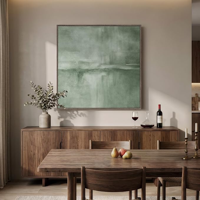 Extra Large Framed Black Abstract Wall Art - Image 4