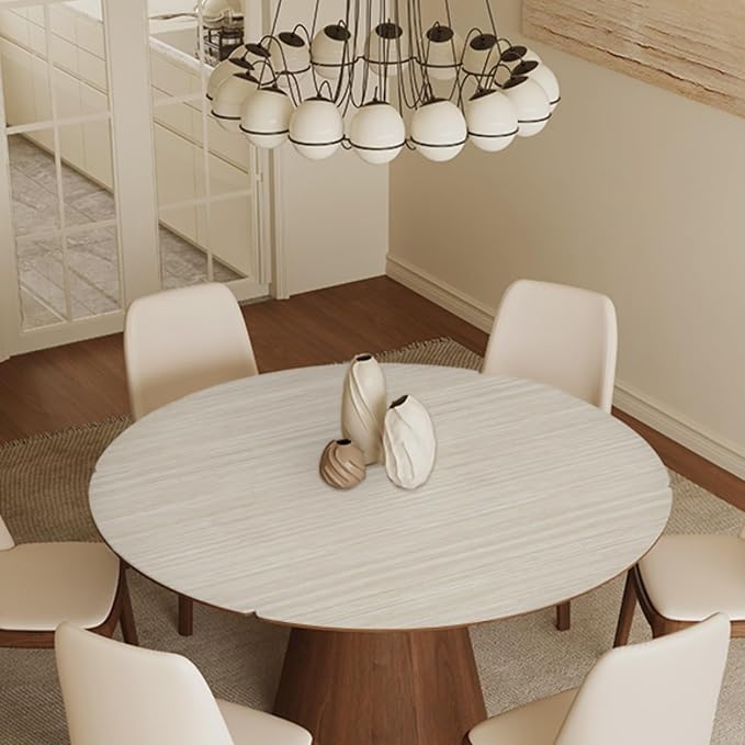 TANONE Beige Grasscloth Peel and Stick Wallpaper, Faux Linen Textured Self - Image 9