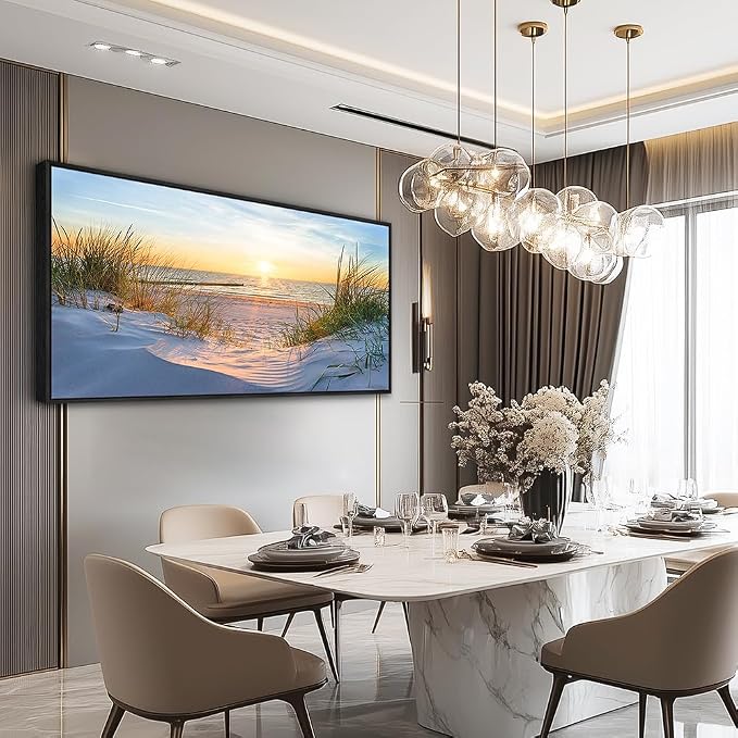 MHARTK66 Large Wall Art for Living Room Modern Wall Decor for Bedroom Beach - Image 7