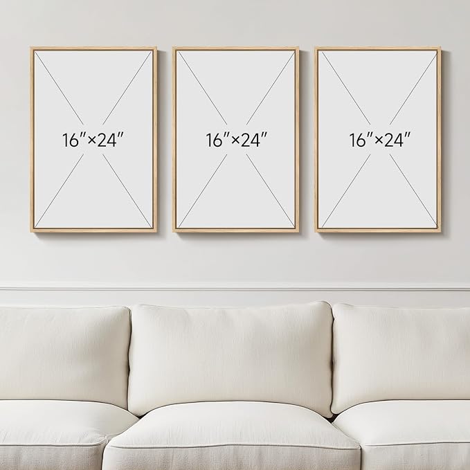 Framed Christian Wall Art Set of 3, Minimalist Neutral Beige Scripture Prints - Image 7