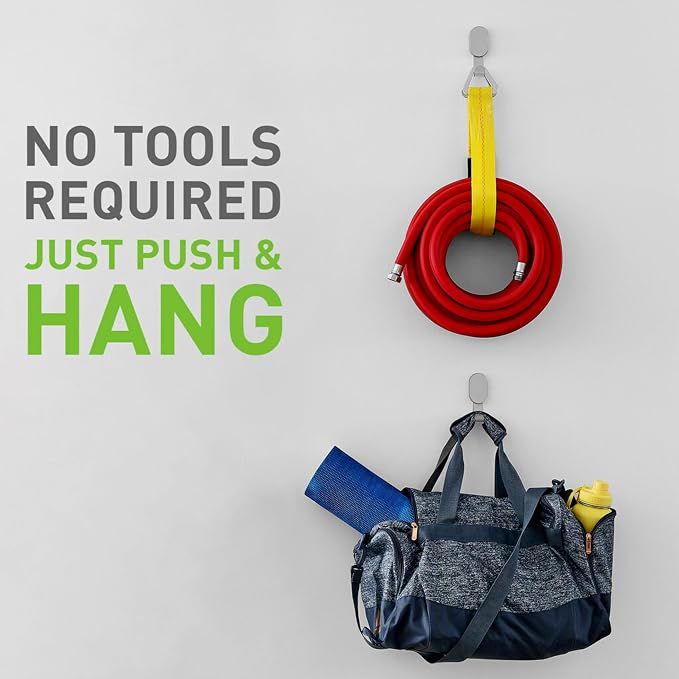 3M CLAW 25 lb. 2 Drywall Silver Hooks & 2 Extra Picture Hangers, Heavyweight - Image 6