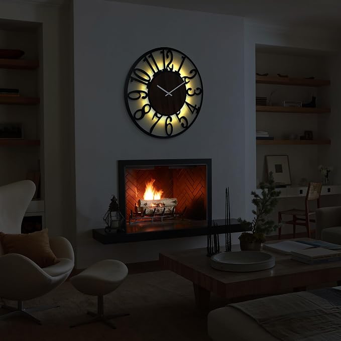 30'' Large Silent Wall Clock - Image 7