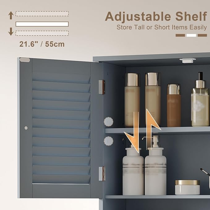 ChooChoo Bathroom Wall Cabinet - Image 6