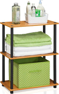 Furinno TURN-N-TUBE Storage Shelves, 3-Tier Book Shelf, Corner Shelf, Toolless by Furinno-FitsYourSpaceFitsYourBudget