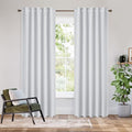 RYB HOME Bedroom Blackout Curtains 80 inches Long, 100% Blackout Thermal by RYBHOME