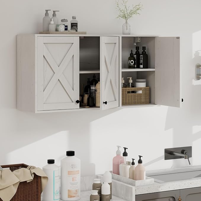 YOURLITE Laundry Cabinet, Medicine Cabinet, Bathroom Kitchen Storage Wall by YOURLITE