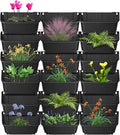 Hanging Vertical Wall Planter, 18 Pack Vertical Garden Planter, by Unknown